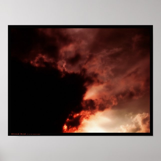 Affiches Rouge sang (Devant)