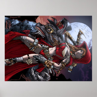 Affiches Rouge vapeur