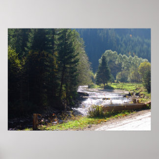 Affiches Roumanie, Moldavie, cours d'eau