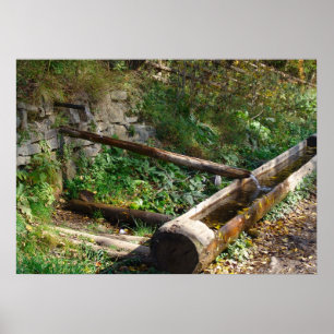 Affiches Roumanie, Moldavie, Eau dans les montagnes