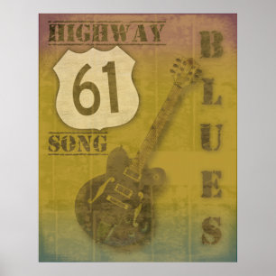 Affiches Route 61 Blues
