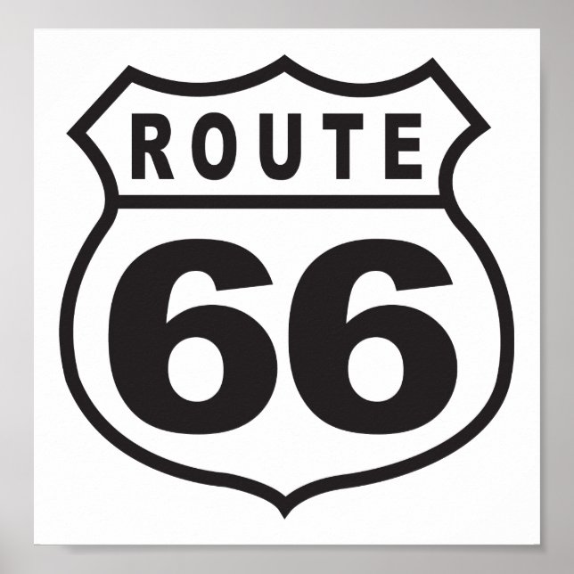 Affiches Route 66 (Devant)