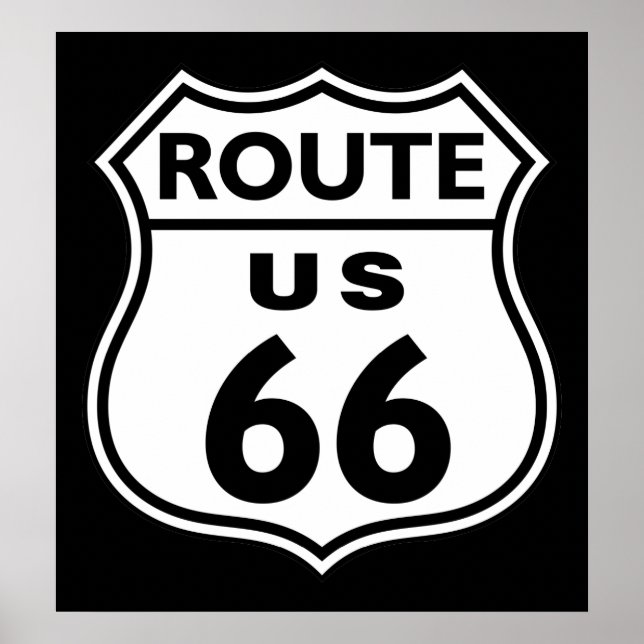 Affiches Route 66 (Devant)