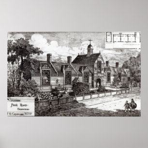 Affiches Route de parc, Hampstead, 'des nouvelles de