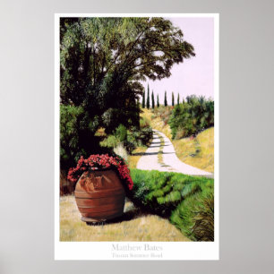 Affiches Route d'été toscane