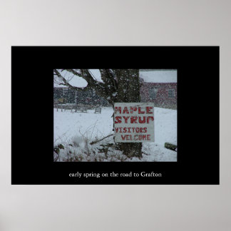 Affiches route vers grafton