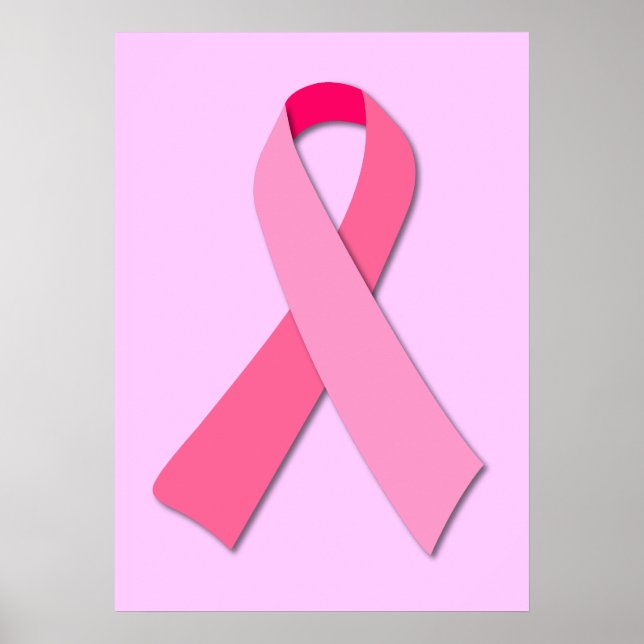 Affiches Ruban rose (Devant)
