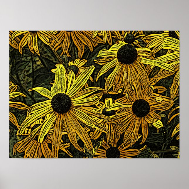 AFFICHES RUDBECKIAS (Devant)