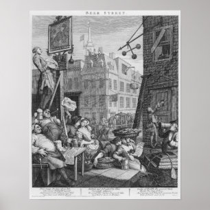 Affiches Rue de bière, 1751