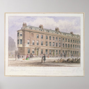 Affiches Rue de Fludyer regardant vers le Parlement