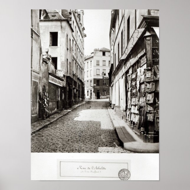 Affiches Rue de l'Arbalete (Devant)
