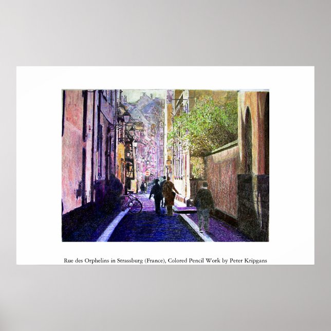 Affiches Rue des Orphelins, Strasbourg (France) (Devant)