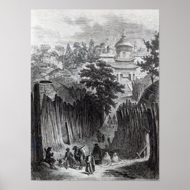 Affiches Rue d'Urga (Devant)