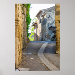 Affiches Rue étroite vide, France
