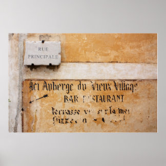 Affiches Rue Principale