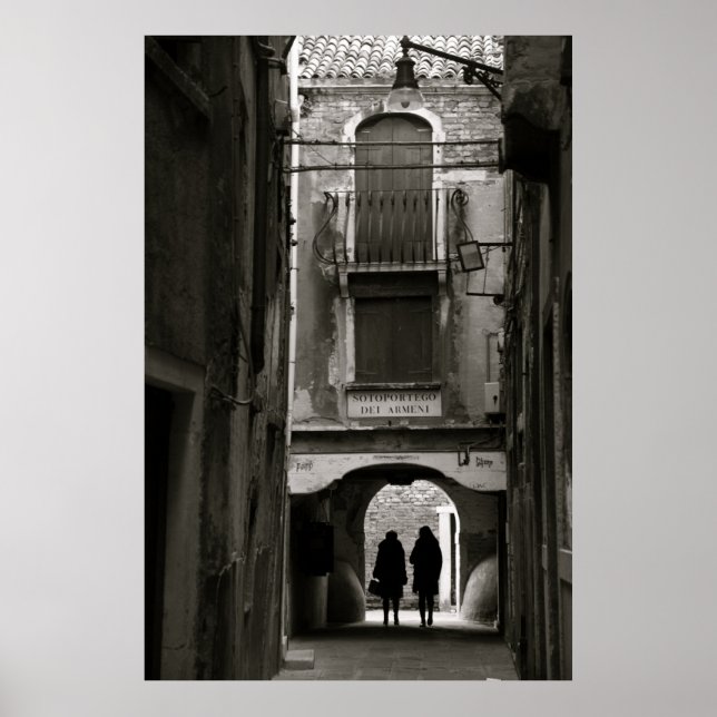 Affiches Rues de Venise II (Devant)
