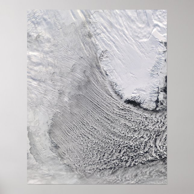 Affiches Rues nuageuses dans la mer du Labrador (Devant)