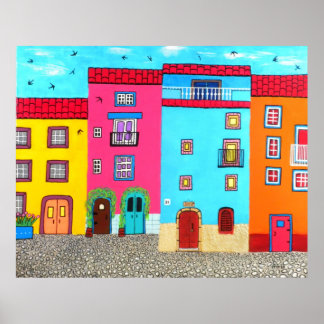 Affiches Rues pavées de Sardaigne