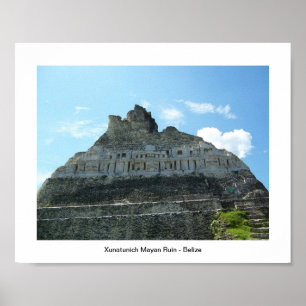 Affiches Ruine maya Xunatunich