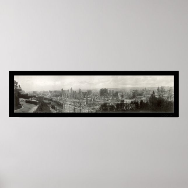 Affiches Ruines sismiques SF Photo 1906 (Devant)