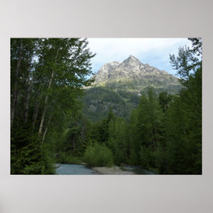 Affiches Ruisseau McDonald au Glacier National Park