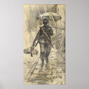 Affiches Rupp apporte le dîner de poulet