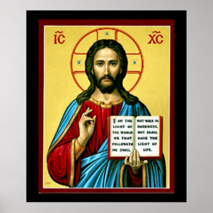 Affiches Russe catholique orthodoxe Jésus-Christ Imprimer