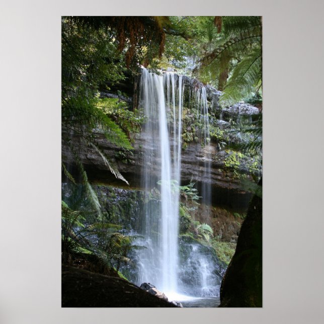Affiches Russell Falls, Tasmanie, Australie (Devant)