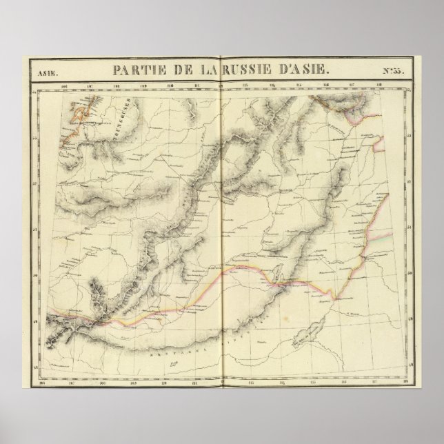 Affiches Russie asiatique, Asie 33 (Devant)