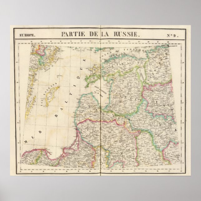 Affiches Russie, Europe 9 (Devant)