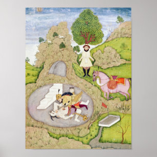 Affiches Rustam tuant le démon blanc