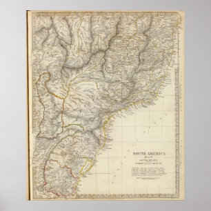 Affiches S Brésil, Paraguay, Uruguay