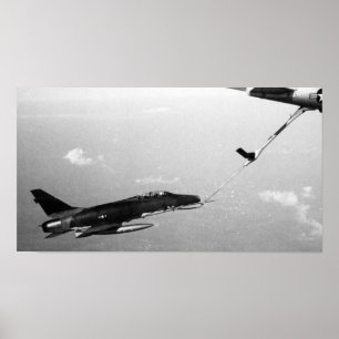 Affiches Sabre F-100 superbe