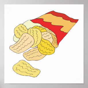 Affiches sac de chips