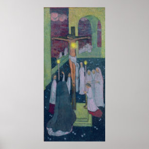 Affiches Sacré-Coeur Crucifié, 1894