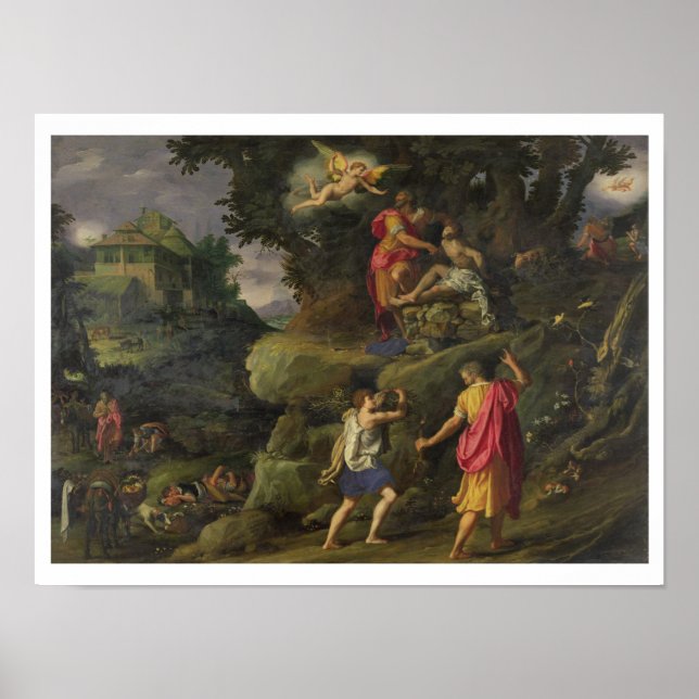 Affiches Sacrifice of Isaac, 1601 (Devant)