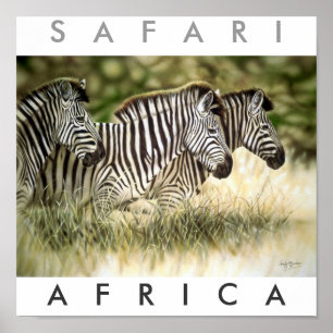 Affiches Safari Arica