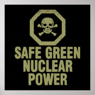 Affiches Safe Green Nuclear Power