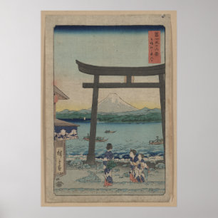 Affiches Sagami Enoshima - 1858