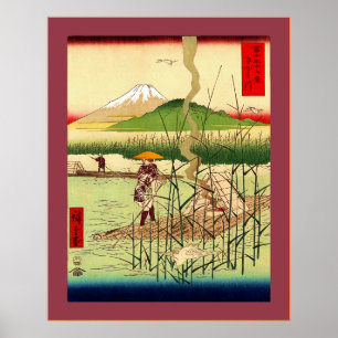 Affiches Sagami River ~ Japonais Vintage