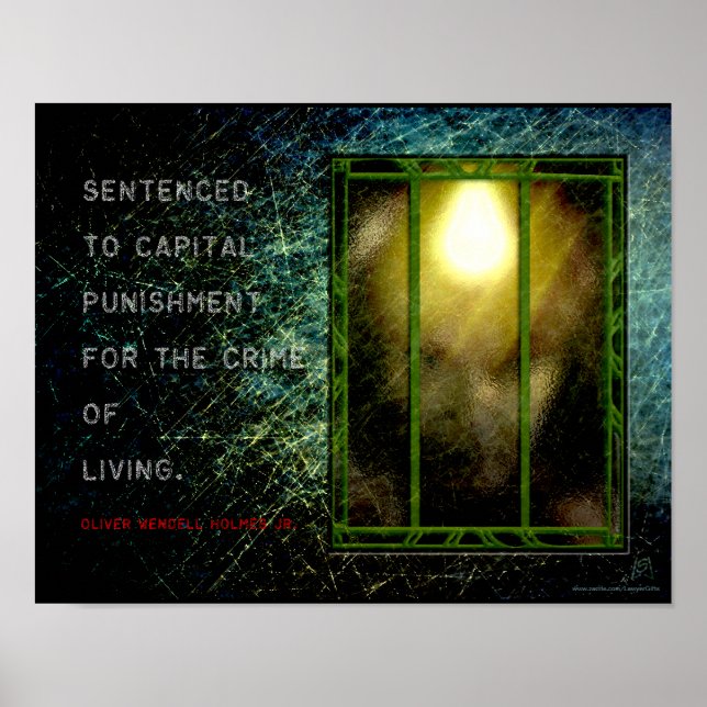 Affiches Sagesse judiciaire - Holmes on Life and Death (v2) (Devant)