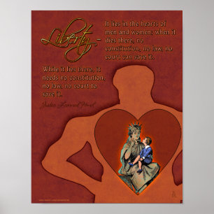 Affiches Sagesse judiciaire - Main sur la liberté (v2)