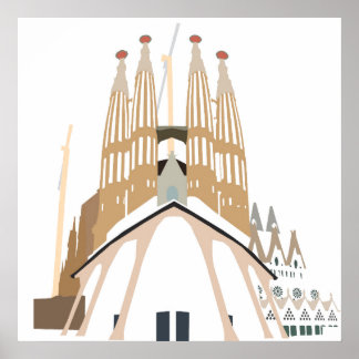 Affiches Sagrada Familia