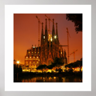 Affiches Sagrada Familia, Barcelone - Espagne