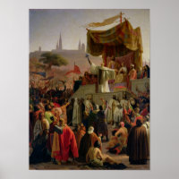 Saint Bernard Prêcher la deuxième croisade