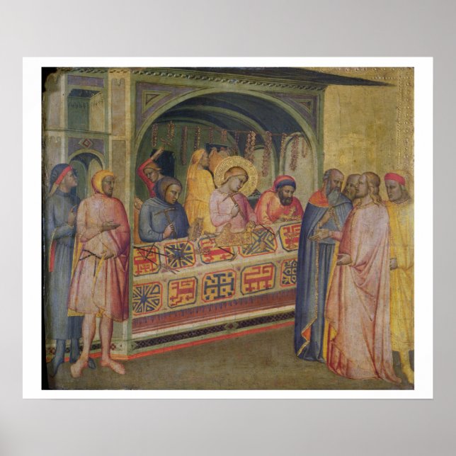 Affiches Saint-Éloi dans l'atelier de l'orfèvre (Devant)