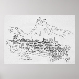 Affiches Saint-Guilhem-Le-Desert, France