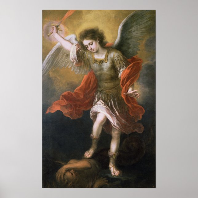 Affiches Saint Michael bannit le diable à l'abîme (Devant)