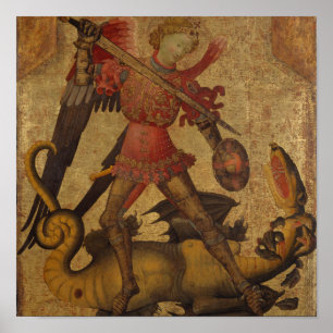 Affiches Saint Michael et le Dragon
