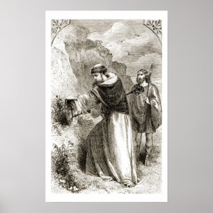 Affiches Saint Patrick marquant le bouclier de Connal avec